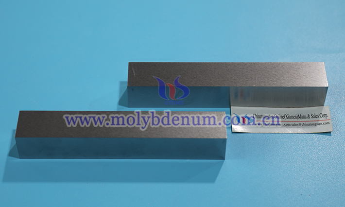 Image of molybdenum bar