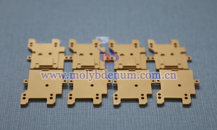 Image of molybdenum copper heat sink plate